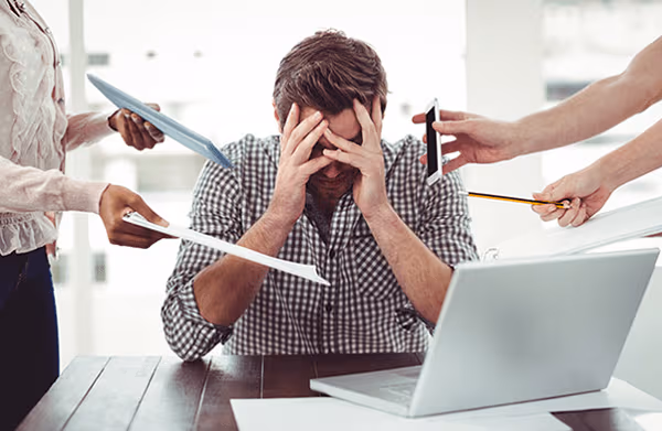 Chronic stress and cancer risk connection showing how prolonged stress affects cancer biology