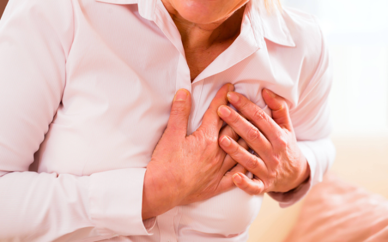 nausea heart attack symptom inferior MI epigastric pain misdiagnosed as GI