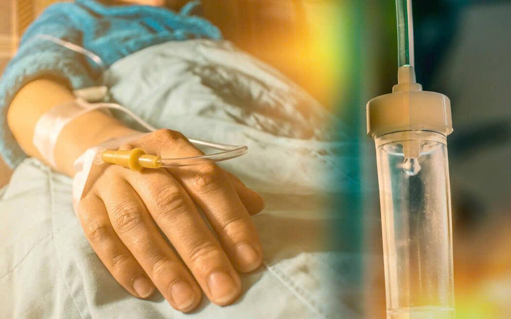 personalized cancer treatment patient receiving individualized IV therapy