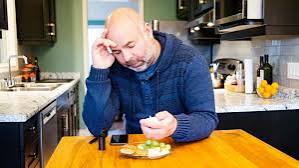 Blood sugar after meals showing post-meal glucose curve with peak at one hour and return to normal by two hours in healthy adults versus elevated curve in diabetes