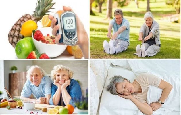 person doing brisk walk outdoors as part of aerobic exercise routine for diabetes prevention