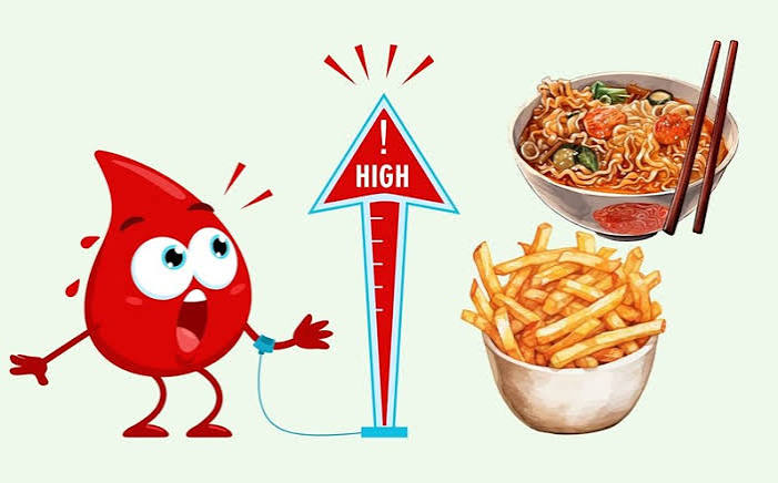 increased hunger and blood sugar showing polyphagia from cellular glucose starvation in diabetes