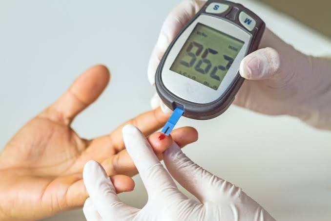 What causes high blood sugar showing multiple triggers including diet stress illness and missed medication in diabetes management