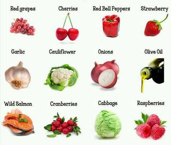 best foods for kidney health including berries fish and vegetables