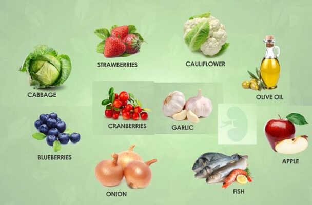 grocery shopping guide for kidney health — CKD patient reading nutrition labels in a supermarket aisle