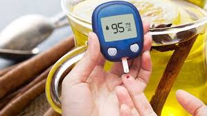 how much exercise helps blood sugar — adult checking glucose after walking