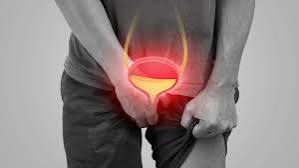 interstitial cystitis — person experiencing pelvic pain and bladder discomfort from IC/BPS seated with hands on lower abdomen