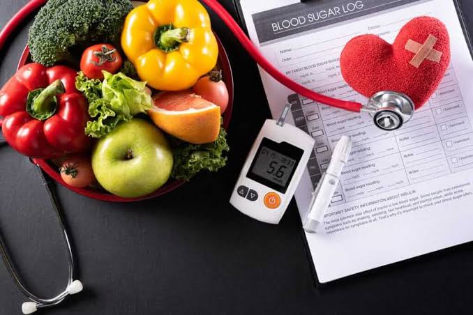 Person organizing their long-term diabetes care plan with a calendar and health checklist