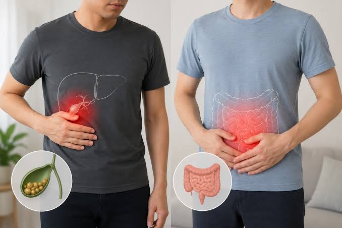 stomach-pain-after-eating-body — causes of stomach pain after eating by location and timing from epigastric to right upper quadrant and lower abdominal